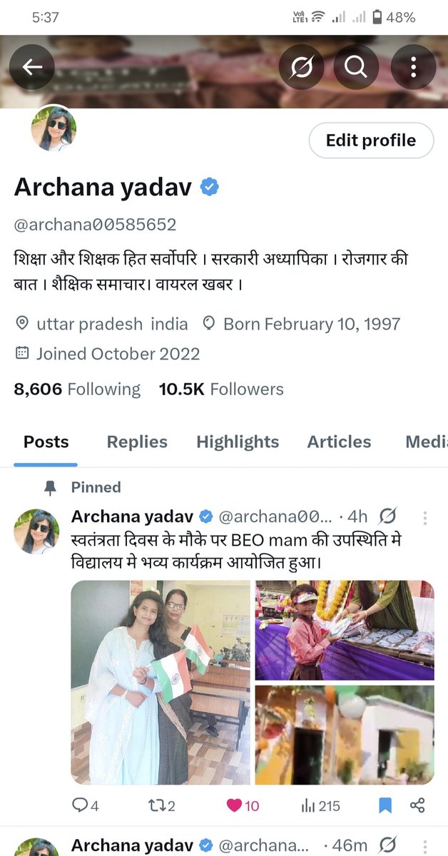 Archana yadav (@archana00585652) on Twitter photo рдмрдзрд╛рдИ рджреАрдЬрд┐рдпреЗ 11.5 followers рдХреА, 
рдмрд╣реБрдд рдореЗрд╣рдирдд рдХреА рдпреЗ рднреА рдХрдорд╛рдИ рд╣реЛрддреА рд╣реИред
рдЖрдкрдХрд╛ рд╕рднреА рдХрд╛ рдмрд╣реБрдд рдмрд╣реБрдд рдЖрднрд╛рд░ ЁЯТРЁЯТР рдмрдзрд╛рдИ рджреАрдЬрд┐рдпреЗ 11.5 followers рдХреА, 
рдмрд╣реБрдд рдореЗрд╣рдирдд рдХреА рдпреЗ рднреА рдХрдорд╛рдИ рд╣реЛрддреА рд╣реИред
рдЖрдкрдХрд╛ рд╕рднреА рдХрд╛ рдмрд╣реБрдд рдмрд╣реБрдд рдЖрднрд╛рд░ ЁЯТРЁЯТР