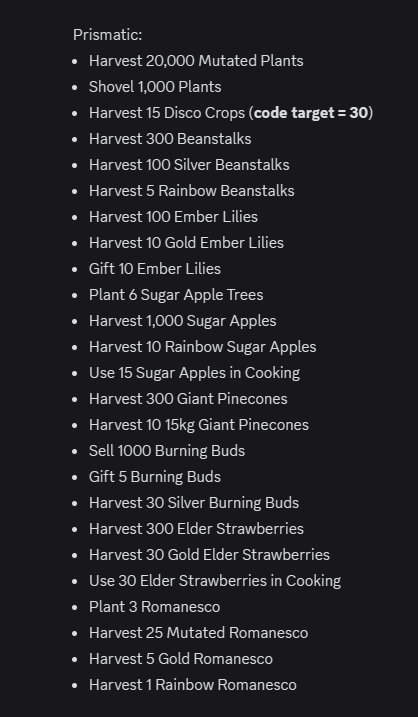 BBM Quest 2.0 (Prismatic reward Quest)