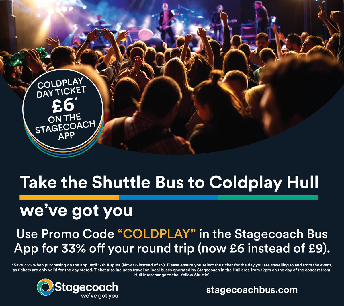 gigsandtours's tweet image. Heading to @coldplay at Hull Craven Park? 

Here&apos;s important information about shuttle buses and free train travel ➡️ hullkr.co.uk/coldplay-parki…