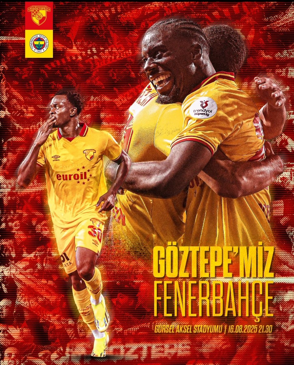 Allahım konuyu biliyosun. 
"AMİN"
#Göztepe