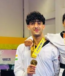 SPORTS ARENA๐ฎ๐ณ (@sportsarena1234) on Twitter photo ๐ฅ WOOOAAAAAAAH!!
๐จNITESH, NITESH, NITESH๐จ
Nitesh (11th seed) wins GOLD๐ฅin Sr -63kg Kyorugi at Australian Open Taekwondo in some style ๐ฎ๐ณ
Bt. ๐ฆ๐บ in R32
Bt. 6th seed ๐ญ๐ฐ in R16
Bt. 3rd seed ๐ธ๐ฆ in QF
Bt. 2nd seed ๐น๐ผ in SF
Bt. top seed ๐ฏ๐ต in Finals
Shivansh,Regi & Rodali won๐ฅ ๐ฅ WOOOAAAAAAAH!!
๐จNITESH, NITESH, NITESH๐จ
Nitesh (11th seed) wins GOLD๐ฅin Sr -63kg Kyorugi at Australian Open Taekwondo in some style ๐ฎ๐ณ
Bt. ๐ฆ๐บ in R32
Bt. 6th seed ๐ญ๐ฐ in R16
Bt. 3rd seed ๐ธ๐ฆ in QF
Bt. 2nd seed ๐น๐ผ in SF
Bt. top seed ๐ฏ๐ต in Finals
Shivansh,Regi & Rodali won๐ฅ