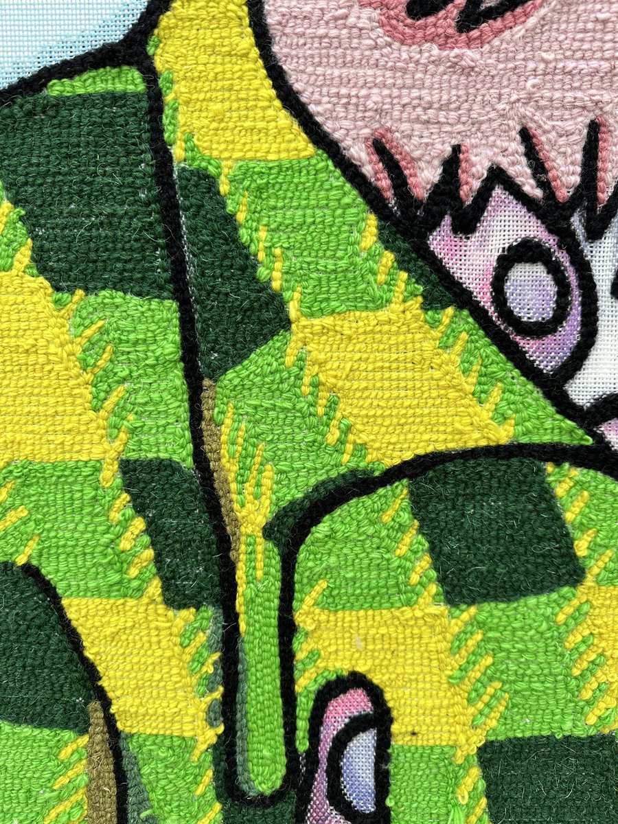 richclasdecor's tweet photo. It’s all in the details 💯 wool 🧶 custom dyed to match digital colors https://t.co/f42HpusCqh