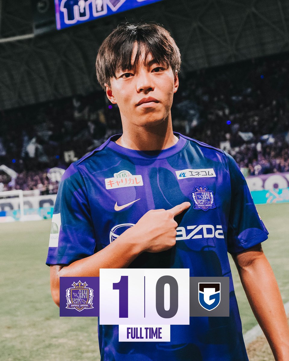 ⏹️𝗙𝗨𝗟𝗟𝗧𝗜𝗠𝗘 🏆明治安田J1リーグ第26節 🆚ガンバ大阪 🔢1-0