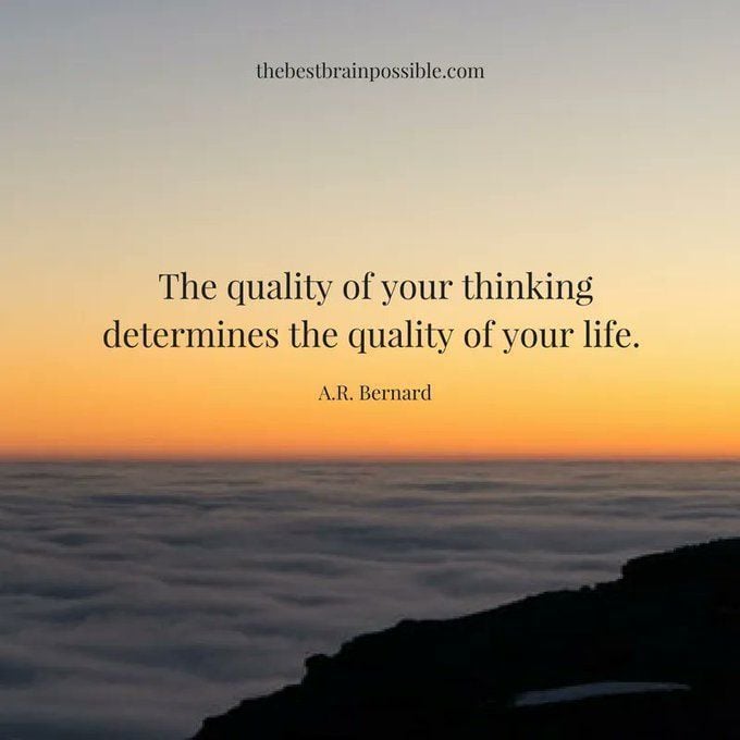 When you work with your thoughts, you can improve your brain, mental health, and life.

Beat Depression and Anxiety by Changing Your Brain by Debbie Hampton buff.ly/2huIdTp

#depression #anxiety #mentalhealth #worry #mind #brain #selfhelp #happiness #wellbeing #thoughts