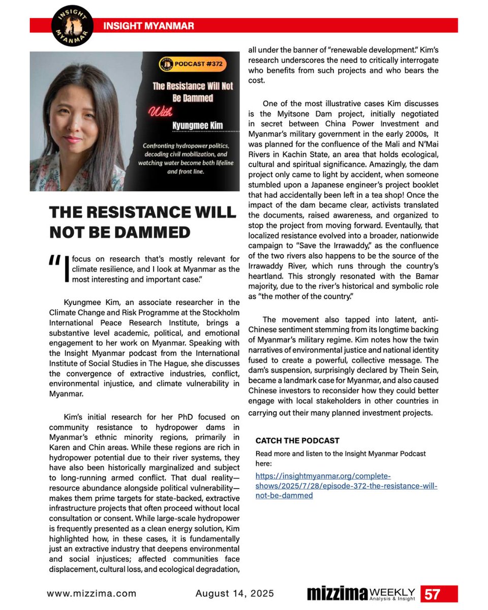 Insight Myanmar Podcast tweet media