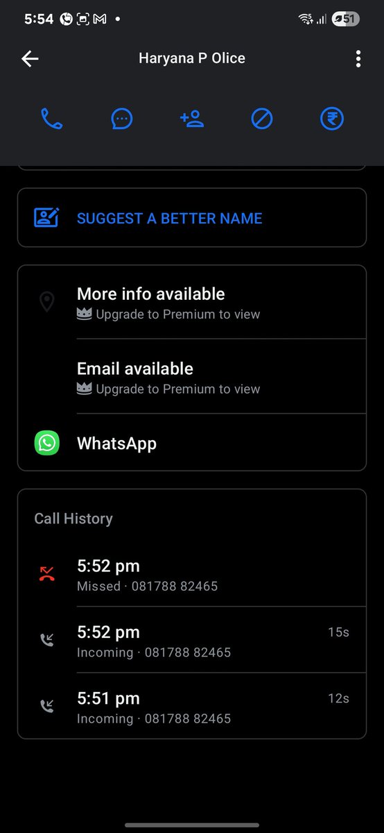 krrishnaaaa's tweet photo. @police_haryana this person is calling again and again and abusing me. Please take appropriate action.

@Uppolice I live in gautam buddh nagar, please take action the person is harrassing me.

+918178882465 is the number. https://t.co/qaIO80cw1L
