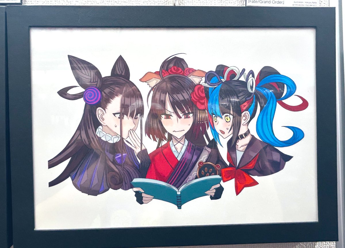 PhraseGallery's tweet photo. 【本庄雷太展　Fate/Grand Order篇02 】

6日目終了しました！！！！
ご来場ありがとうございました！
次回開場は8/17 16:00から！
営業時間は16:00〜21:00です

※18時まで時間指定チケット入場制です

 #本庄雷太FGO展 https://t.co/NiadPQBroM