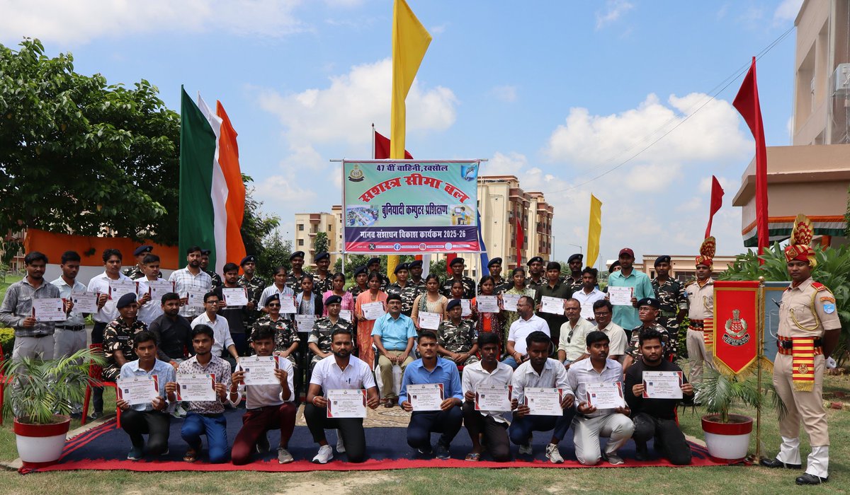 47BnSSB_INDIA's tweet image. #Computercourse
#Ministryofhomeaffairs
#Sashastraseemabal