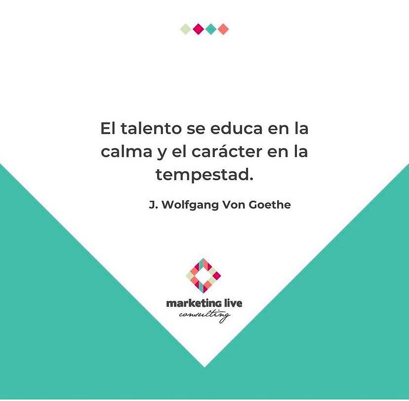 _marketinglive's tweet photo. ✍️ El talento se educa en la calma y el carácter en la tempestad.  Von Goethe. 

¿Estás de acuerdo?

https://t.co/akYhgwebE2

#motivacion #emprendimiento #emprendedores https://t.co/1eNKfWVjPV