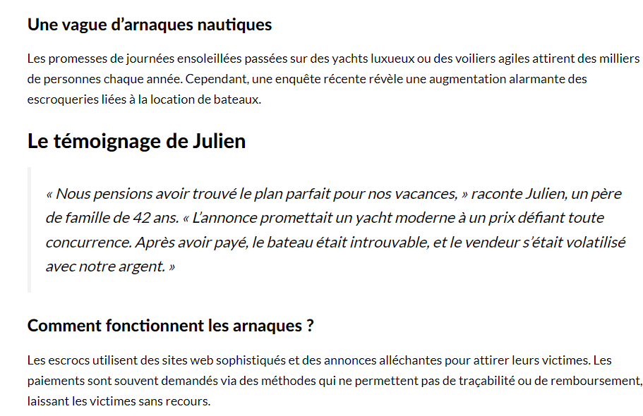 Charterminute's tweet photo. Arnaques à la location de bateaux: le prix alléchant sous prétexte de "démocratiser le yachting"...
Source: https://t.co/JE8R0vMMnS - publié le 16 août 2025 à 7h41 https://t.co/r4wFLJIXPz