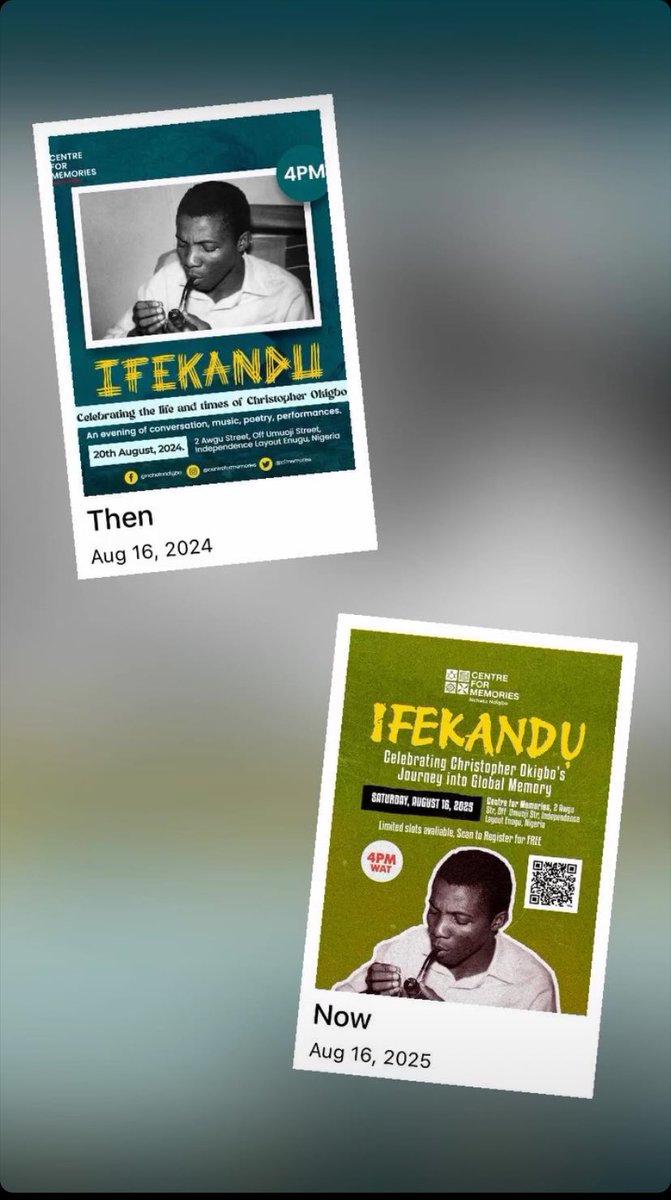 Today, on his 93rd birth anniversary, The Centre For Memories – Ncheta Ndígbo once again invites you to honour the great Christopher Ifekandu Okigbo: the gifted poet, librarian, and patriot whose words continue to resonate across generations.

Christopher was a luminous voice in