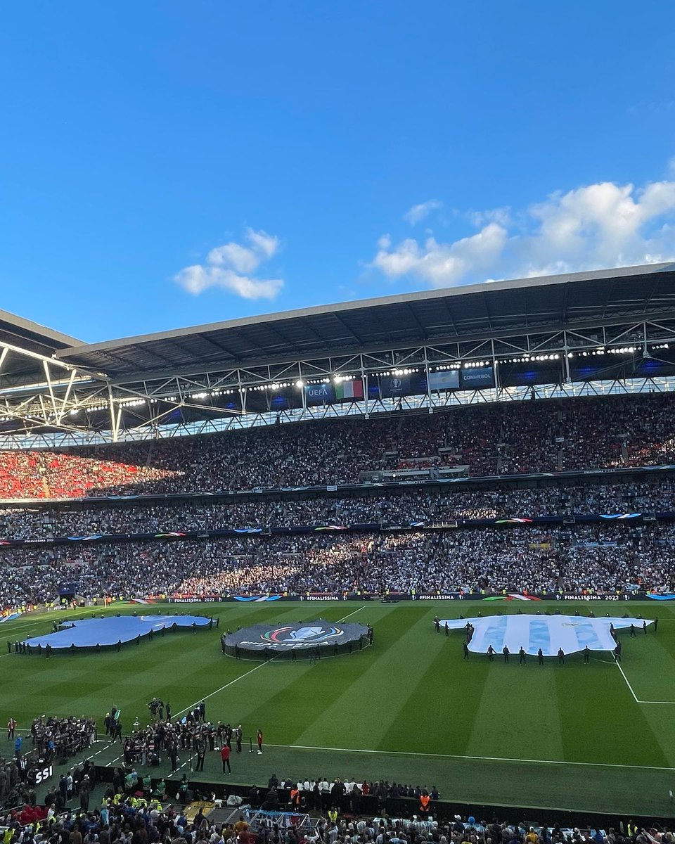 Pure joy today! Nothing beats the energy, the chants, and the love of football live in the stadium 🙌🏾⚽❤️