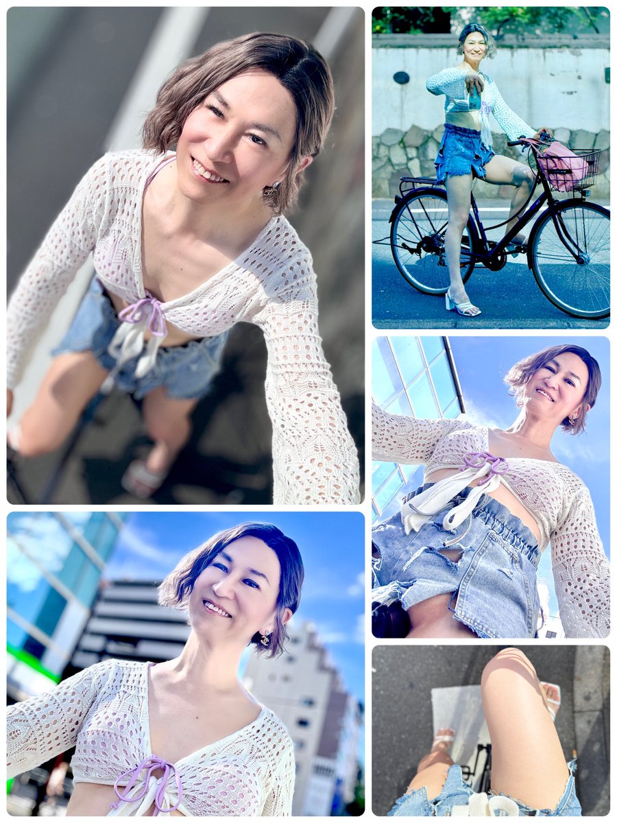 夏の装い👗

肌色多めに（露出とも言う😁）できるから、やっぱり夏がだ〜い好き😍