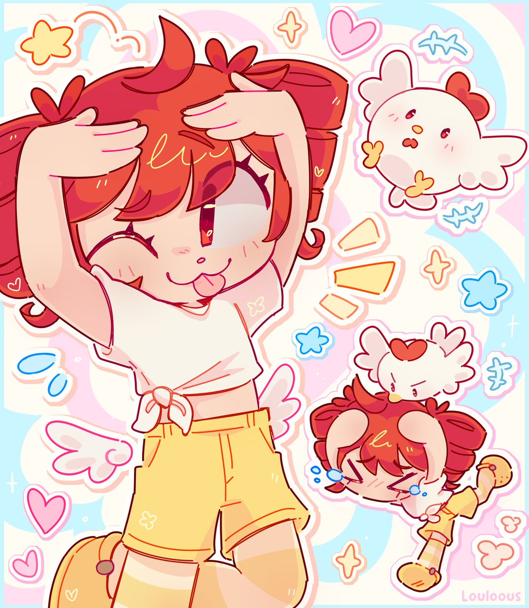 teto birdbrain !!! 🐔❤️💚
#jamiephanart #重音テト