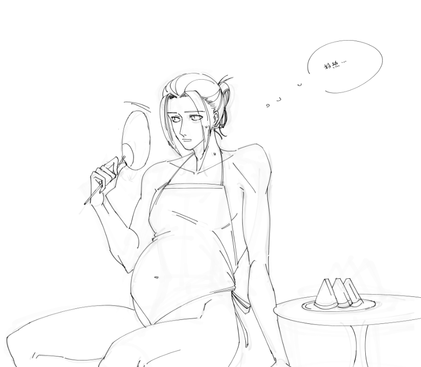 bna_mpreg's tweet photo. Too warm...
#mpreg 

(画完先把我自己雷一顿((((.)而且是不让我发敏感内容了吗，为什么每次打上敏感的标记就报错 https://t.co/fqGqm7TTWo