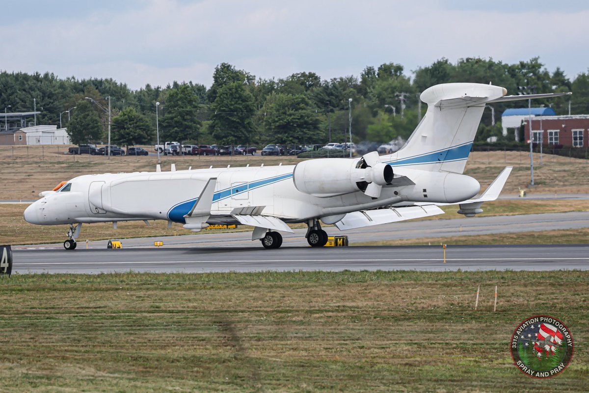 The <a href="/IDF/">Israel Defense Forces</a> <a href="/GulfstreamAero/">Gulfstream Aerospace</a> 5 made a quick gas and go at @flybgr earlier this week. #planespotting