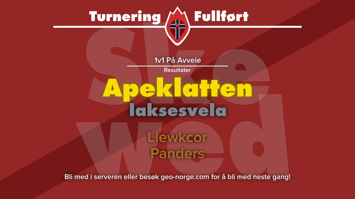 GeoNorge tweet media