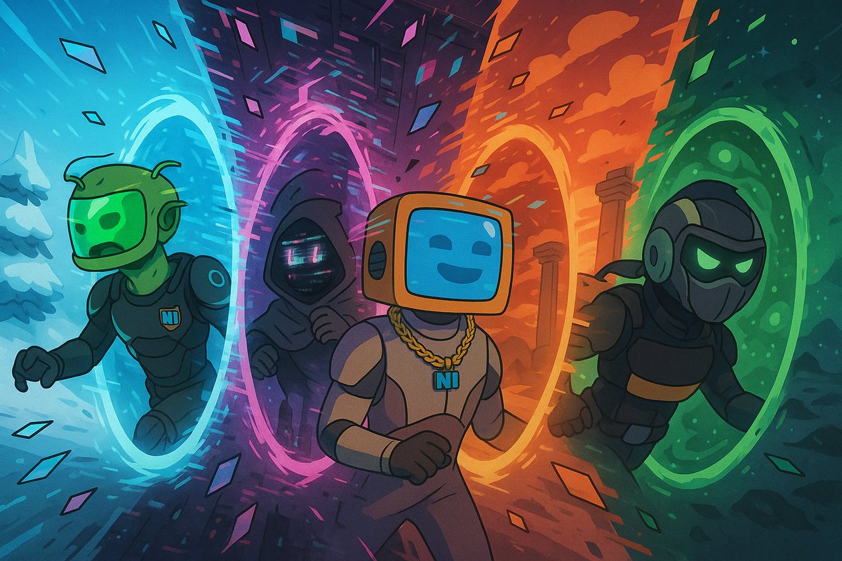 Every portal opens a new legend.
Every holder carries a God. 🔥
Are you chosen? 👑