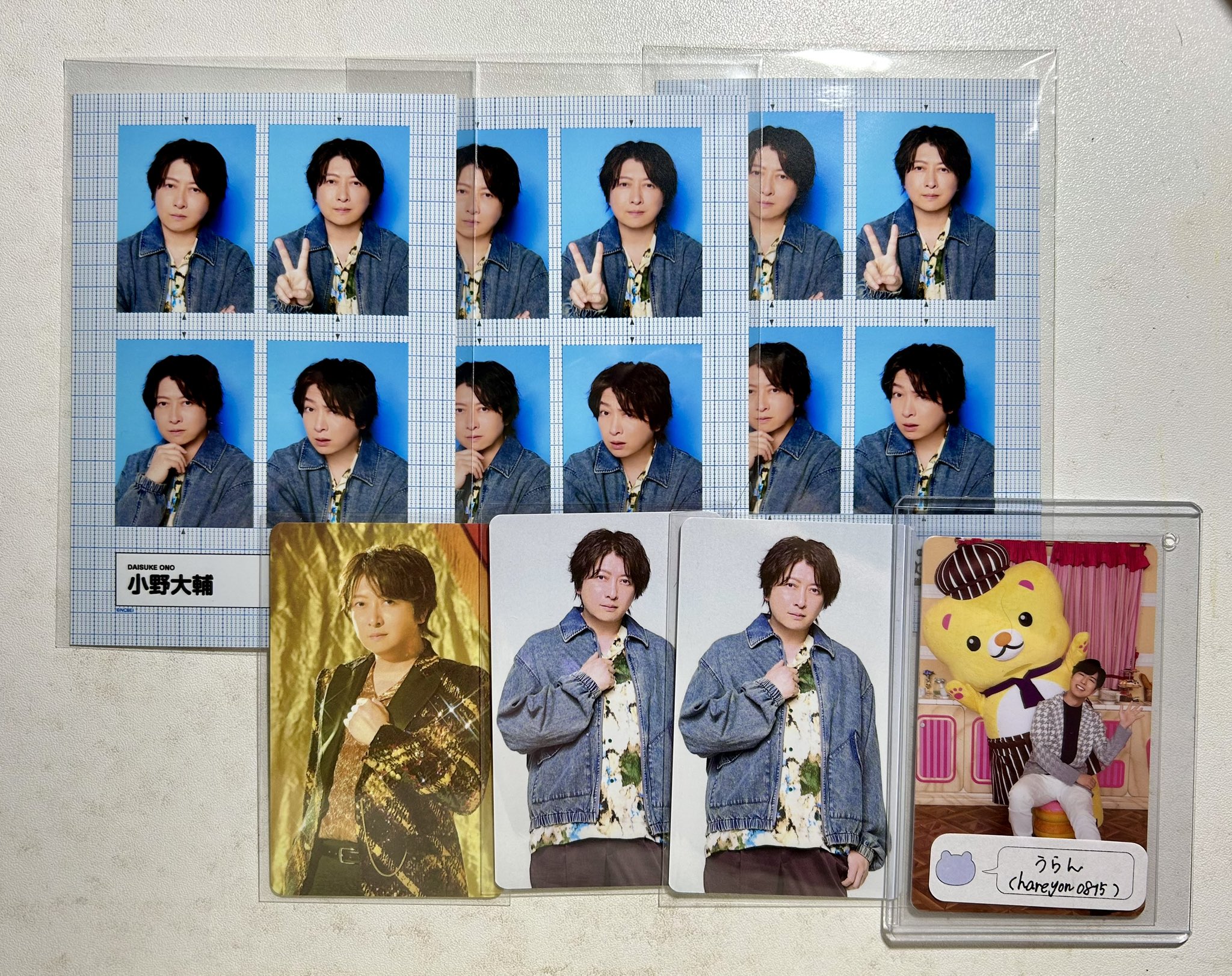 DGS CAMP 神谷浩史 小野大輔 くじ 証明写真風 ブロマイド 缶バッジ DGS CAMP 2025 くじ F賞 神谷浩史 、小野大輔 ブロマイド - メルカリ