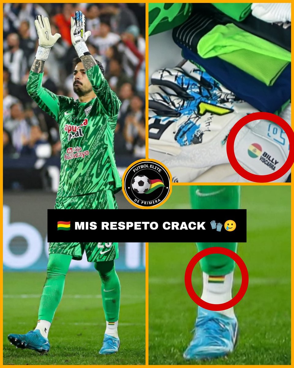 El ser boliviano, el sentirse boliviano, amar todo lo boliviano, respetar al boliviano, amar a tu bandera como boliviano .....gracias campeón!!!