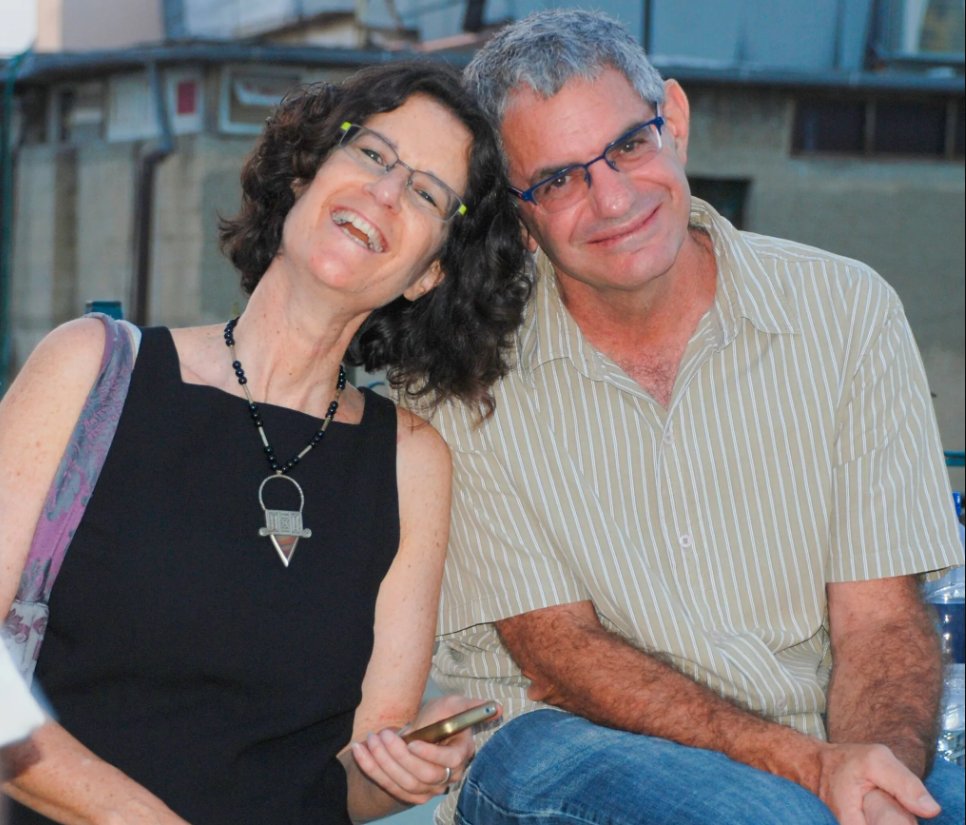 Evitar Moshe Kipnis and Liliach Lea Havron Two pacifists. 
Two residents of Be'eri. 
Two Israeli citizens with Italian passports. 
Two of my three compatriots killed by Hamas on October 7th. 
Never forget.