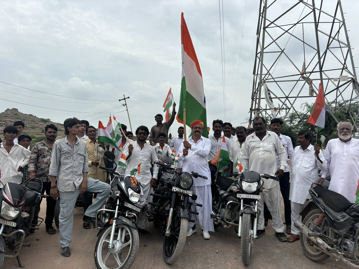 14th August at the Call of CM Bhajan Lal Sharma for Tiranga Relly I’d Participated along with my Sindhu Sarnarthi.<a href="/gssjodhpur/">Gajendra Singh Shekhawat</a> <a href="/JodhpurDm/">District Collector & Magistrate, Jodhpur</a> <a href="/satyanveshan/">Dr Omendra Ratnu Sanatani</a>