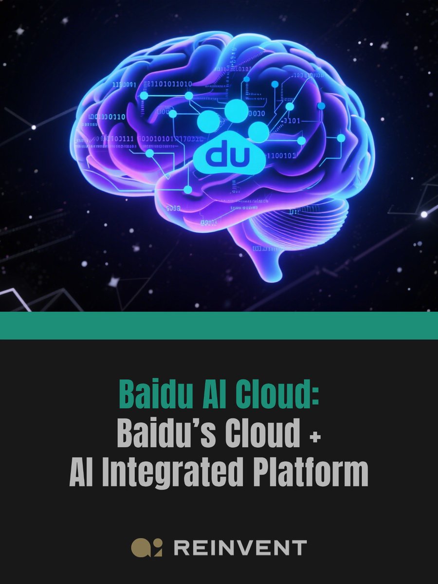 AI_Reinvent's tweet image. Meet Baidu AI Cloud — China’s all-in-one AI + cloud powerhouse that accelerates enterprises from idea to large-scale deployment. Perfect for startups, developers &amp;amp; innovators who want full-stack AI capabilities FAST. 

#AICloud #FullStackAI #BaiduAI #AIDevelopment #CloudComputing