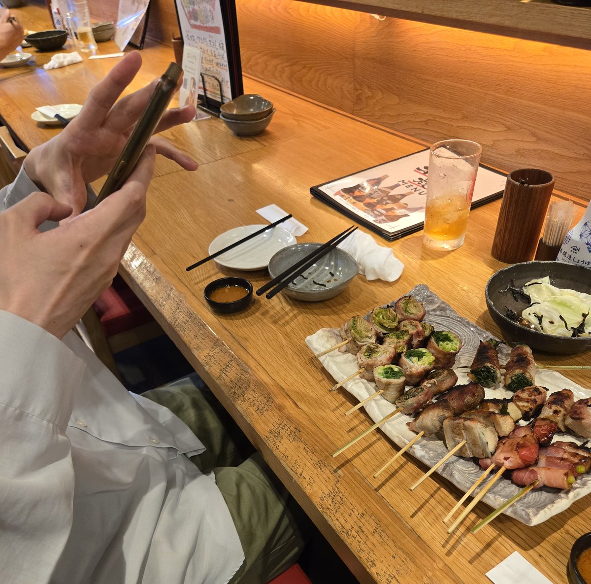 彼ピと串