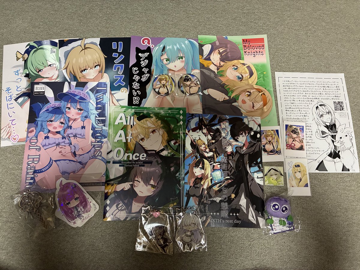 戦利品ー！R18？よくわからないです