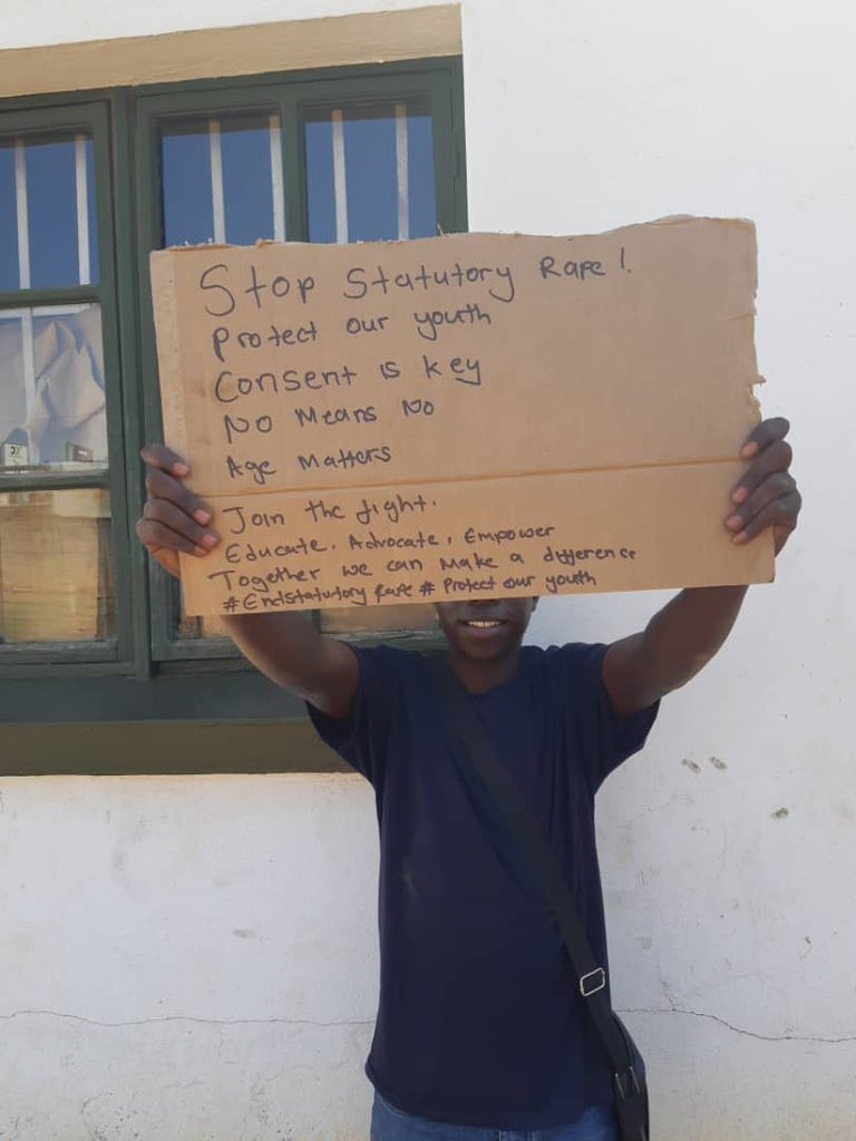 Stop statutory rape 
protect our youth 
consent is key
no means no
age matters 

#endstatutoryrape