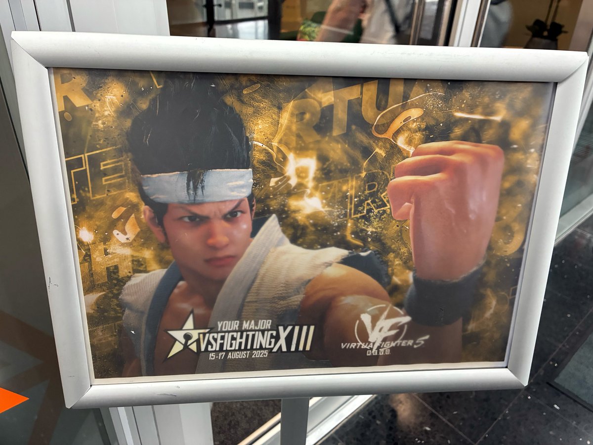 #VFOC2025 at #VSFightingXIII has properly kicked off, who will be the next qualifier for the Global Finals?

Follow the bracket here: start.gg/tournament/vsf…

Live this afternoon with top 48 on youtube.com/@virtuafighter…

​#VF5REVO #LegacyVF