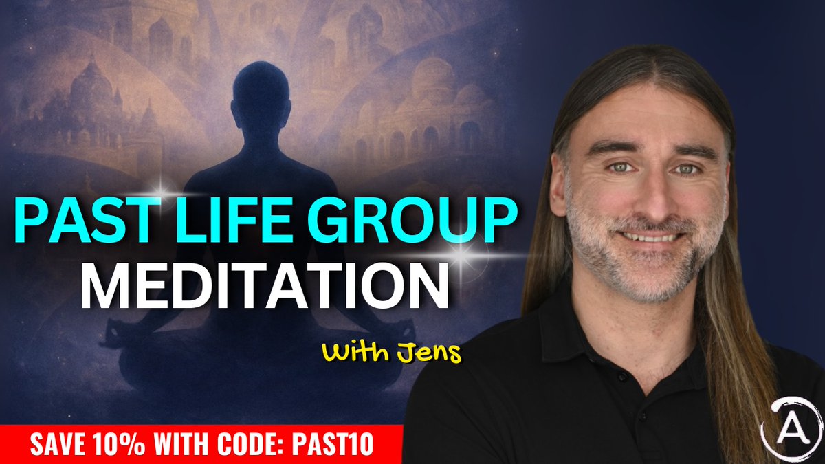 2️⃣ DAYS LEFT TO SAVE 10% OFF!!!

➡️Join Jens for a powerful group meditation that bridges intuition, memory, and the collective field to access your past lives.

🟢 PROMO CODE APPLIED AT CHECKOUT!

🧑‍💻JOIN HERE: beyondmystic.academy/offers/eqiizzH…

🙏RETWEET 🙏

#MEDITATION #PASTLIFE