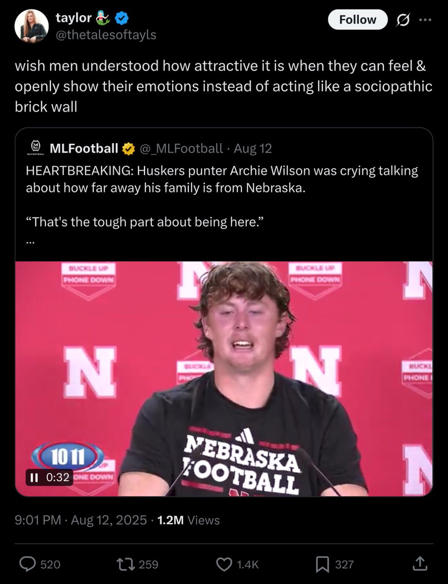 Women are such little rascals. Telling their female friends to get bad hair cuts, telling their male friends it's attractive to cry in front of girls. No grift, no political motive, no financial gain- just spreading misinformation for love of the game. Respect