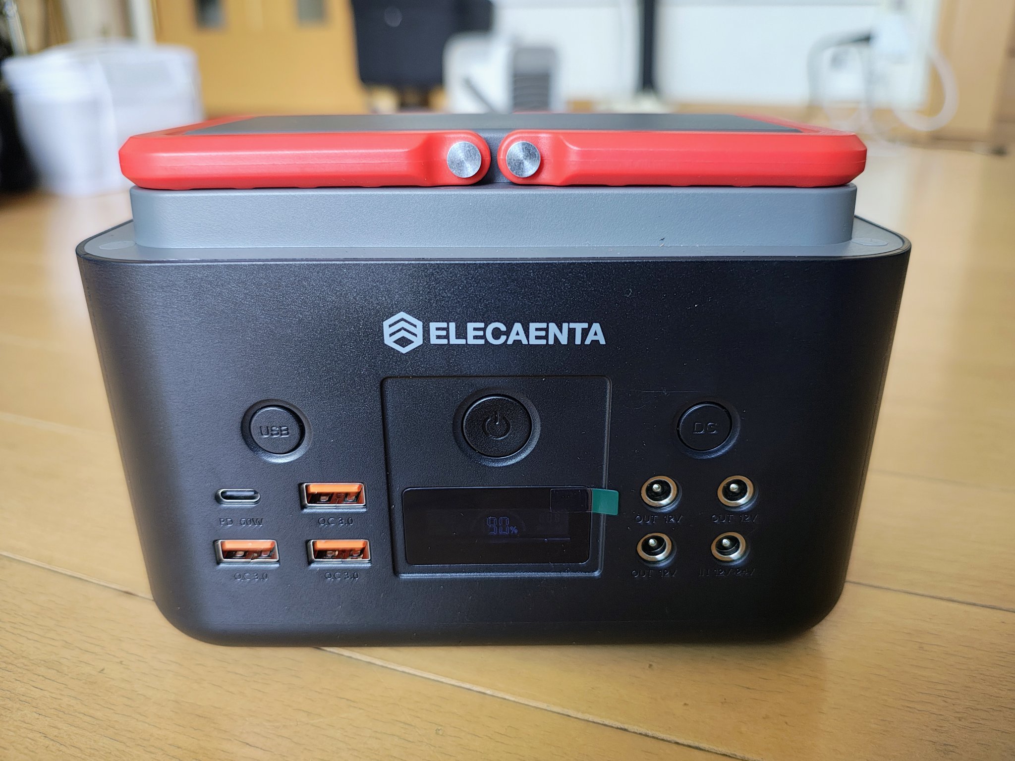 ELECAENTA ポータブル電源 4USB AC110V ELECAENTA ポータブル