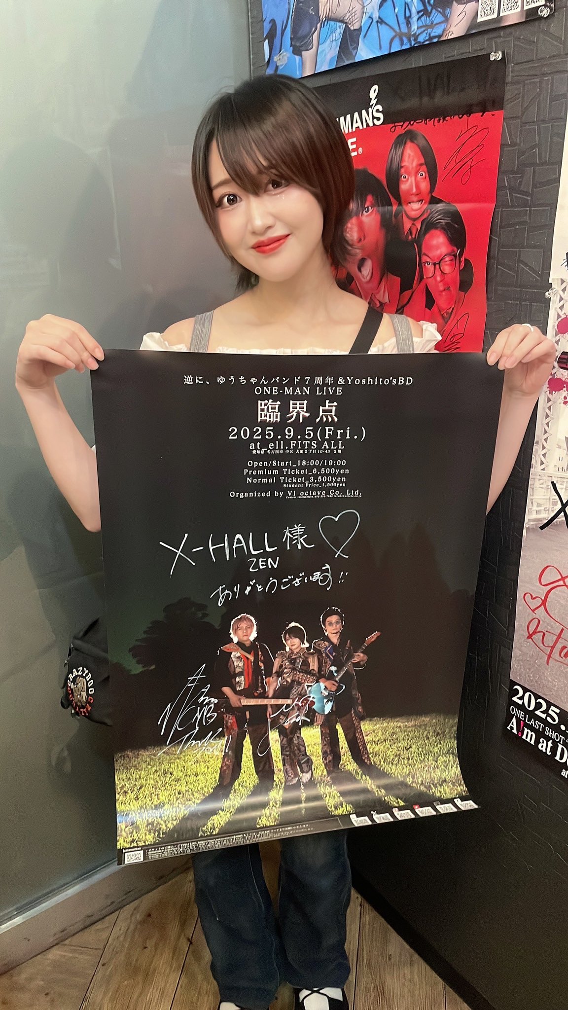 XG ポスター Harvey サイン入り 会場ラキドロ限定 XG ポスター Harvey サイン入り 会場ラキドロ限定 タレントカード