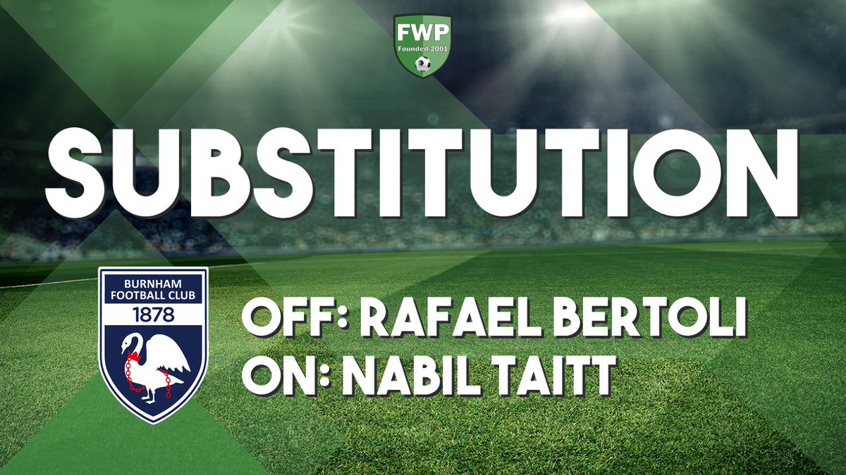 SUB: Nabil Taitt replaced Rafael Bertoli (83')