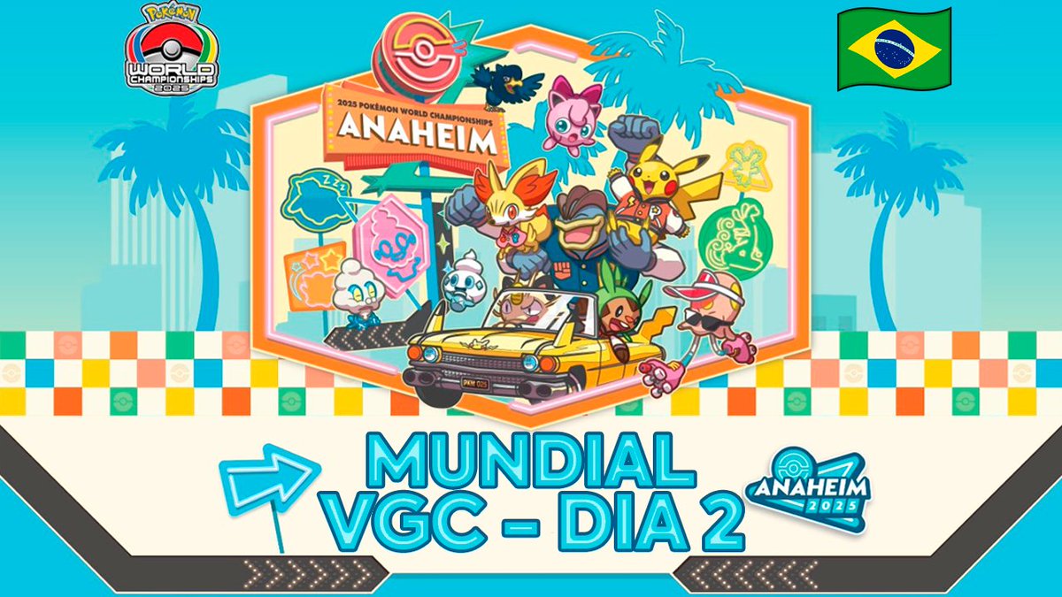 Ao vivo para o segundo dia do Mundial de Pokémon com <a href="/ojulioeller/">Z2R Cogao</a> e <a href="/Wsneto/">Walter Neto 🎀</a>  youtube.com/live/EaFesip7L…