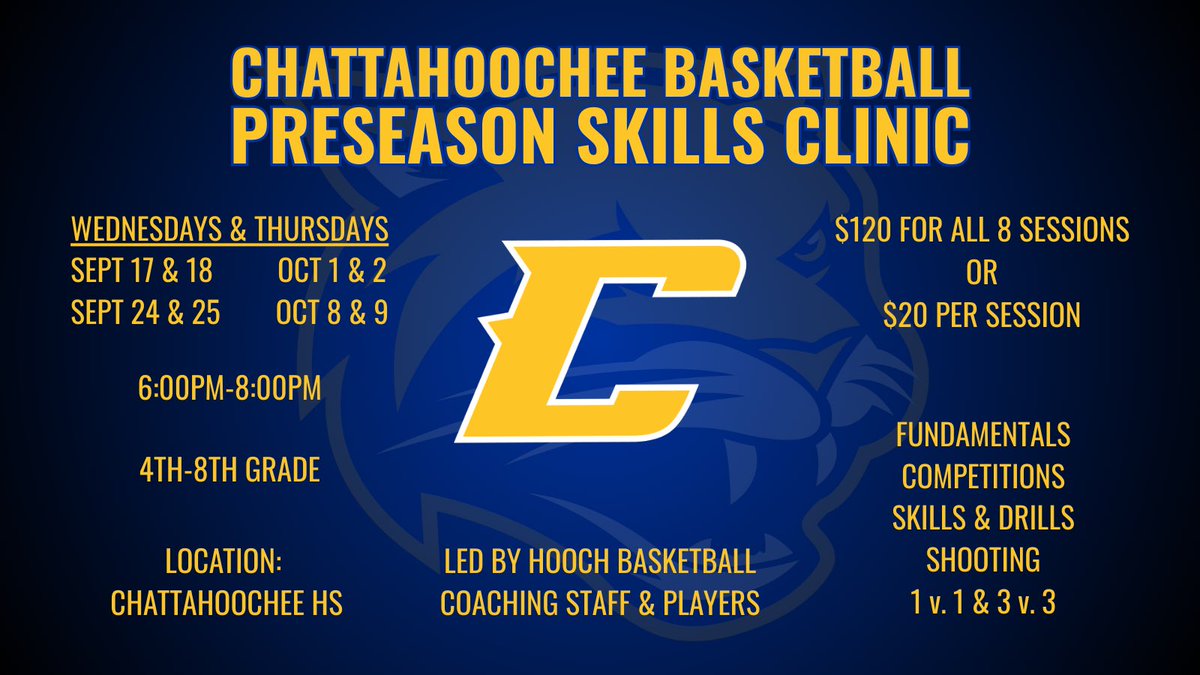 Join our Preseason Skills Clinic for 4th–8th graders. Build fundamentals and confidence for this upcoming season! 

Registration: nam11.safelinks.protection.outlook.com/?url=https%3A%…
