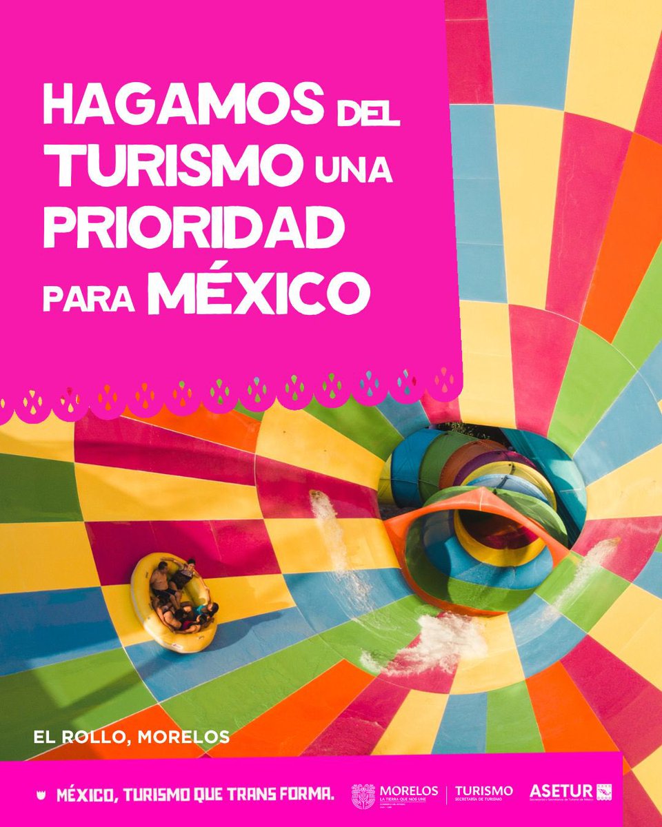 📊 El turismo genera crecimiento, empleos y bienestar para miles de familias.
En #Morelos lo vemos en cada pueblo mágico, en la cultura y en destinos como <a href="/ELROLLOMORELOS/">EL ROLLO</a>, que consolidan a la entidad como motor nacional.

#LaTierraQueNosUne #ElTurismoTransforma
#Asetur