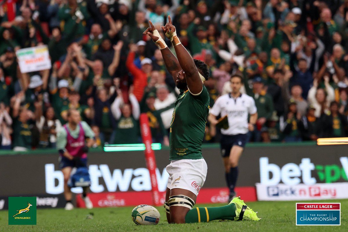 Captain our captain 🫡
#Springboks #ForeverGreenForeverGold #RSAvAUS