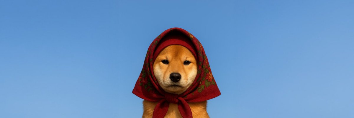 banesthemane's tweet photo. The Russian national icon Babushka Dog

ca: ET2yenMbyrfoNwpqVNMfwfTFA98ZXbdygXnniNnmpump https://t.co/tcx42YE6nj