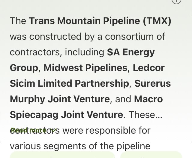 crizm0's tweet photo. @maxfawcett A consortium of contractors built TMX with money borrowed on behalf of Canadian taxpayers, MAX https://t.co/S7l9Kbonsg