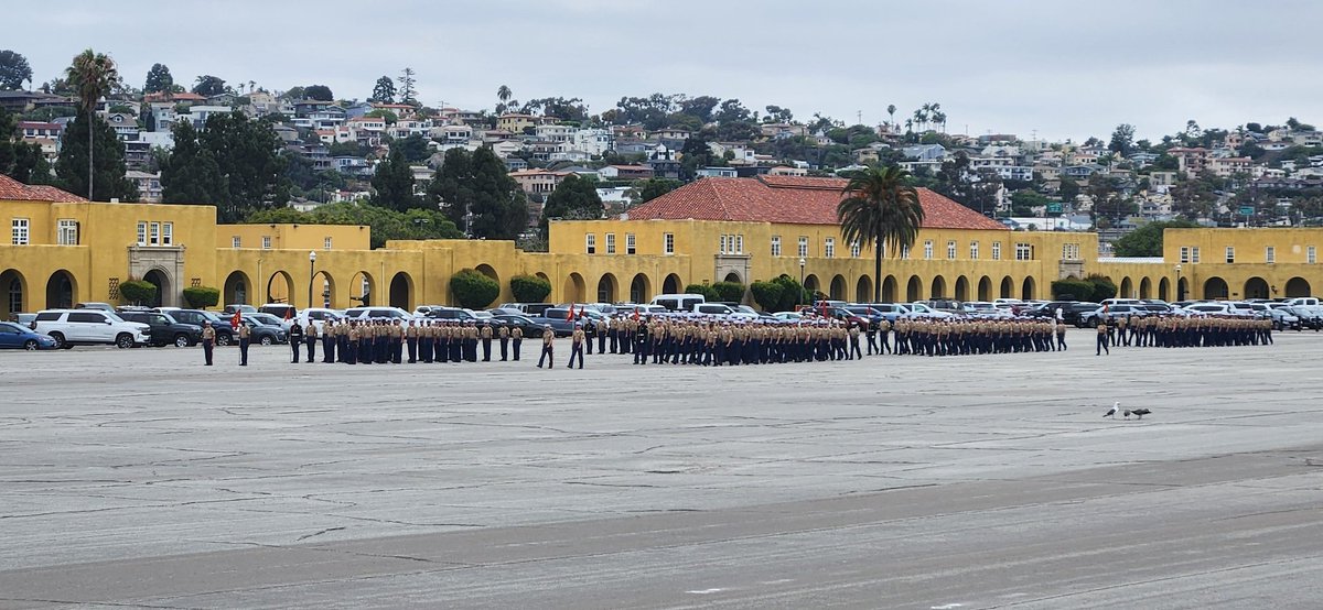ahafermann10's tweet photo. Congrats on becoming a Marine Zack! This was a great experience to be in San Diego for your graduation! https://t.co/7yoYyIofoc