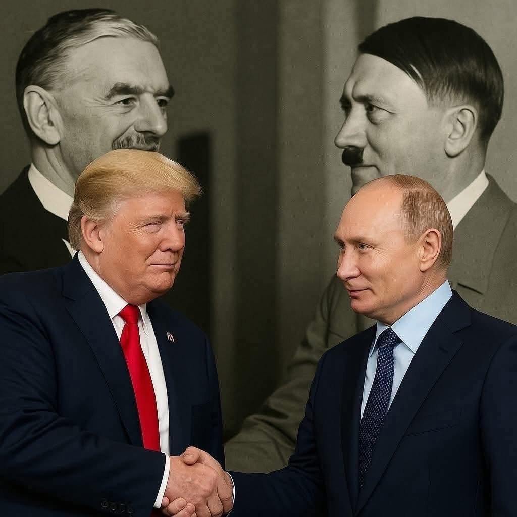 Qu'est ce que se disent un criminel de guerre et un menteur mégalomane ?