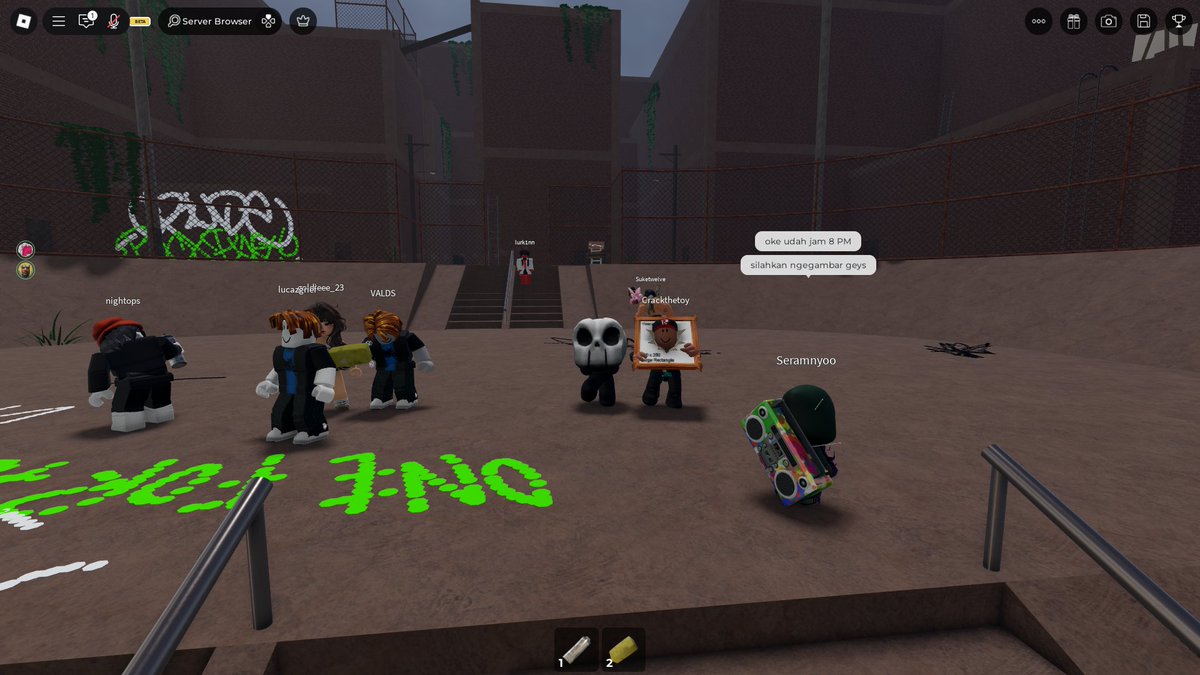 GM folks! I just hopped into a graffiti jam at the Blox Party Jam hosted by <a href="/miao_exe/">miao</a> 🎨 We’re live on YouTube right now, come and watch here: 

youtube.com/watch?v=gBI6XB…

Happy weekend! ❤️