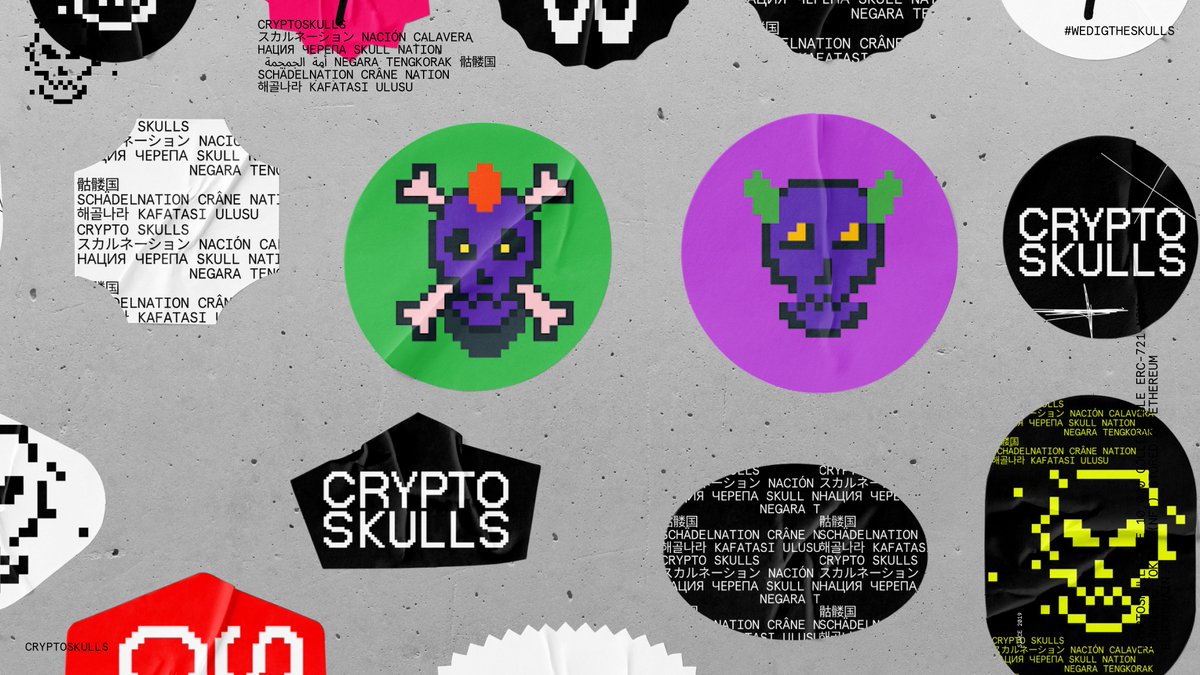 CryptoSkulls ☠️ tweet media