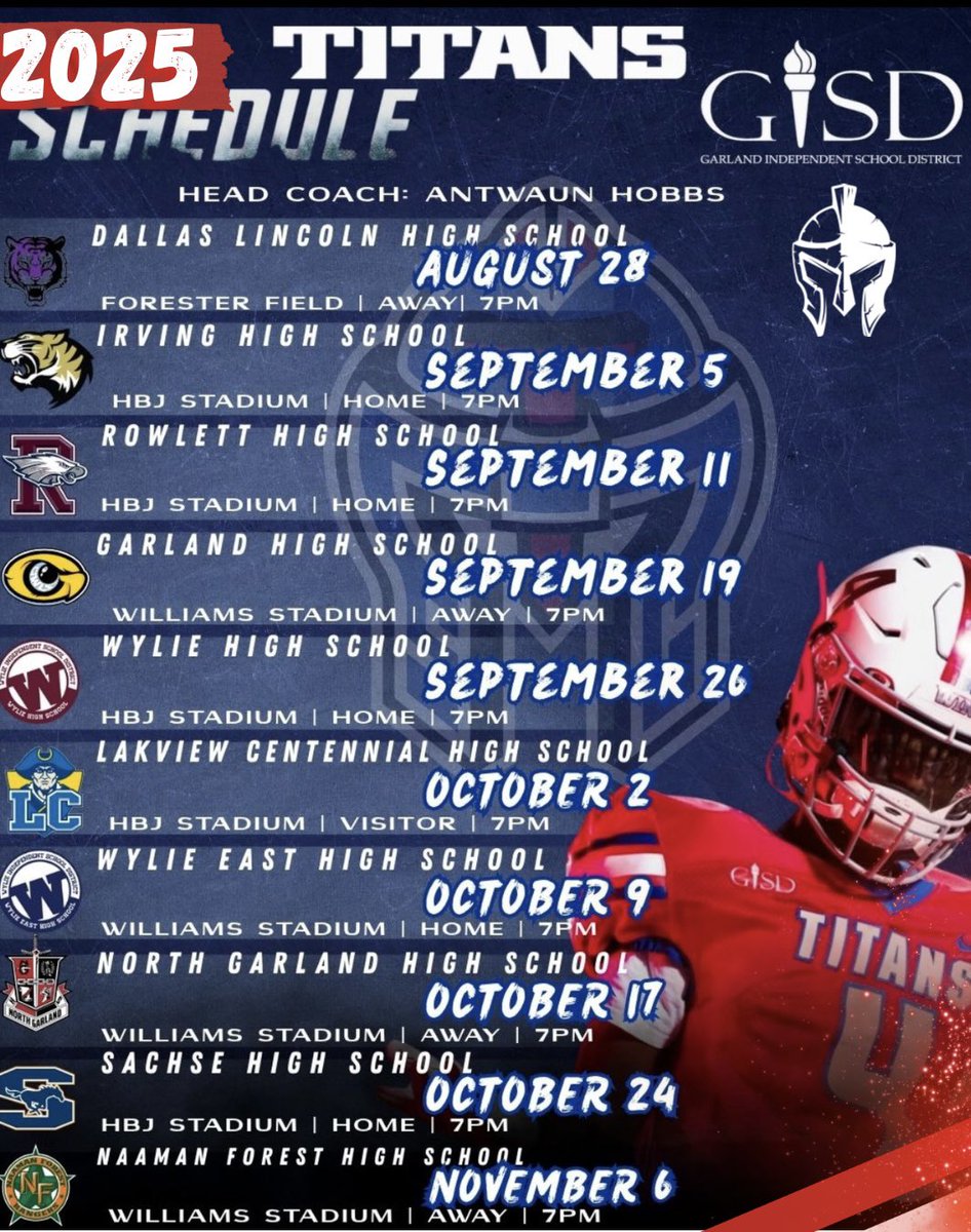 The 2025 Season is here!