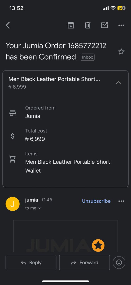 UkohaEmmanuel6's tweet photo. @JumiaNigeria I made this order today, after message came that order was successful I got a message that order is canceled due to payment issues. And my Bank account is debited already https://t.co/84fpygZv7D