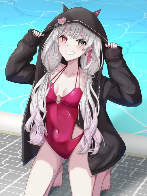 水着ガミさん #流石神絵師