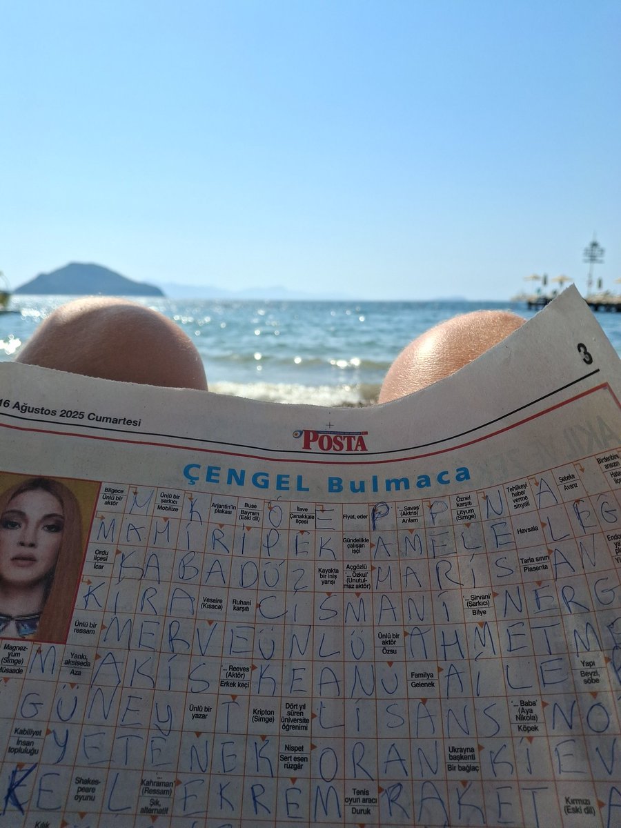 Siz ona Posta gazetesi bulmaca eki diyorsunuz, ben ona dünyanın sekizinci harikası diyorum.